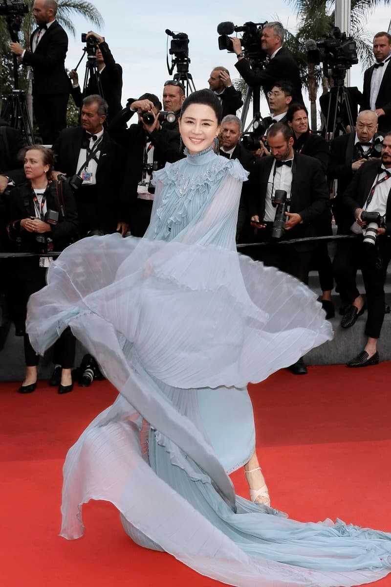 Wang Xuan at the 76th Cannes International Film Festival